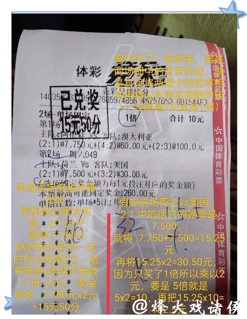 世界杯竞彩小白入门必看攻略 世界杯竞彩小白入门必看攻略